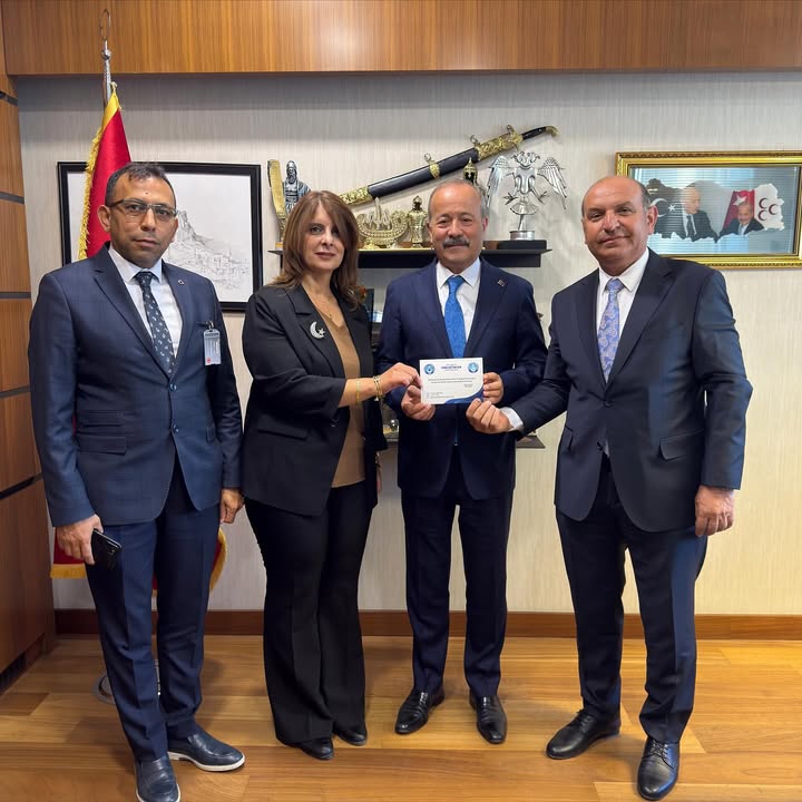 Türk Eğitim-Sen Afyonkarahisar Şube Başkanı Muhtar Demirci ve Heyeti TBMM'de