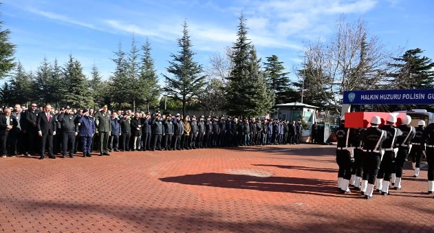 Afyonlu Polis Memuru Yıldırım Son Yolculuğuna Uğurlandı