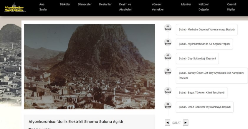 Afyon Kent Kültürü Dijitalde Yaşayacak