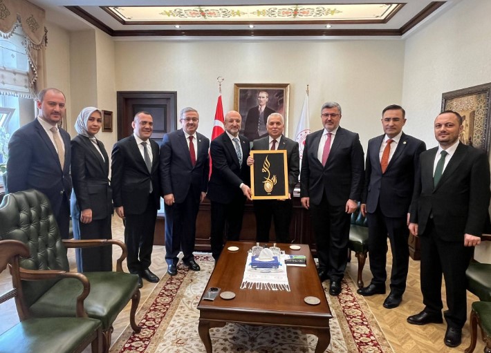 AFYONKARAHİSAR AK PARTİDEN  İÇİŞLERİ BAKANLIĞI’NA ZİYARET