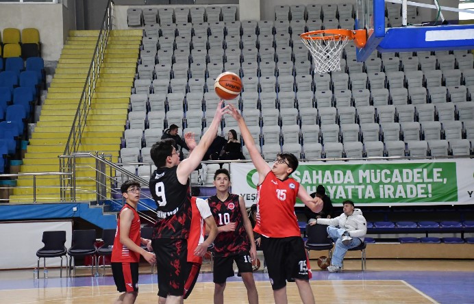 Okul Sporları Gençler Basketbol Müsabakasında Dereceye Giren Takımlar Belli Oldu