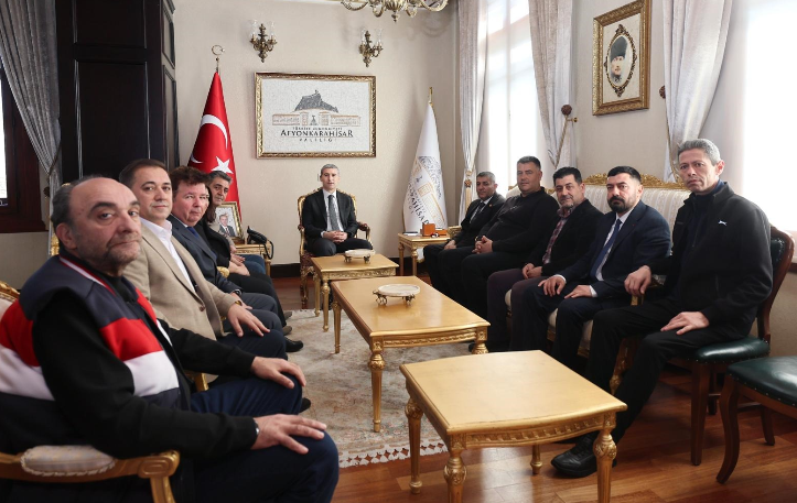 Afyonkarahisar Valisi Naci Aktaş'a Hayırlı Olsun Ziyareti.