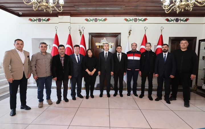 Afyonkarahisar Valisi Naci Aktaş'a Hayırlı Olsun Ziyareti. - 2