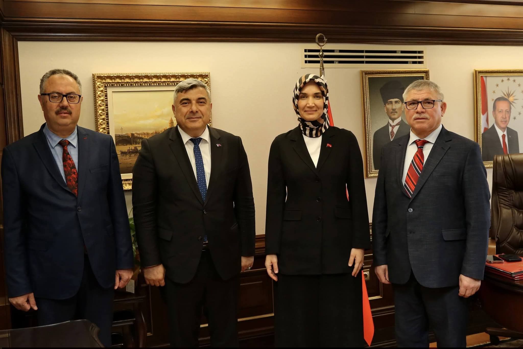 İl Millî Eğitim Müdürü Sünnetci’den Bakan Yardımcısı Yiğitbaşı’na Ziyaret - 2