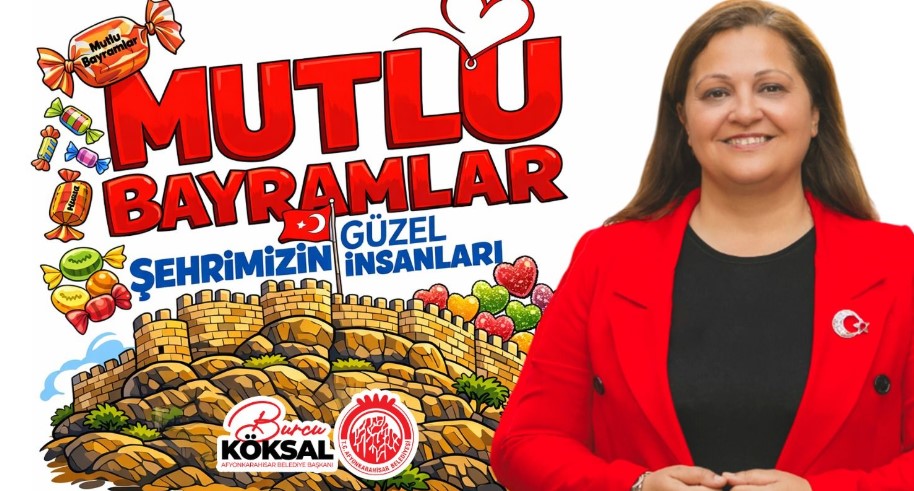 BELEDİYE BAŞKANI BURCU KÖKSAL’DAN RAMAZAN BAYRAMI MESAJI