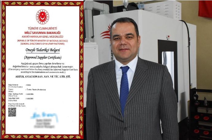 ARTUK AVİATİON SAVUNMA SANAYİSİNDE GÜCÜNÜ TESCİLLEDİ OSB’DEN MSB’YE UZANAN BAŞARI HİKAYESİ: ARTUK AVİATİON.