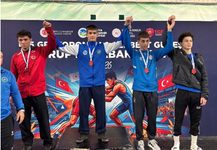 Güreşte Afyonkarahisar’dan 4 Sporcu Türkiye Şampiyonası Biletini Aldı