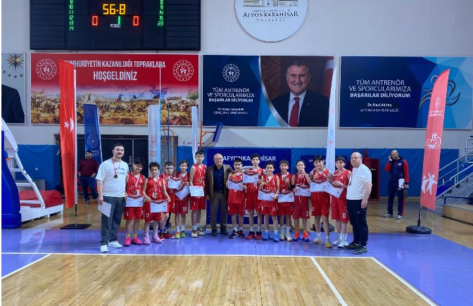 Okul Sporları Küçükler Basketbol Grup Müsabakaları Sona Erdi