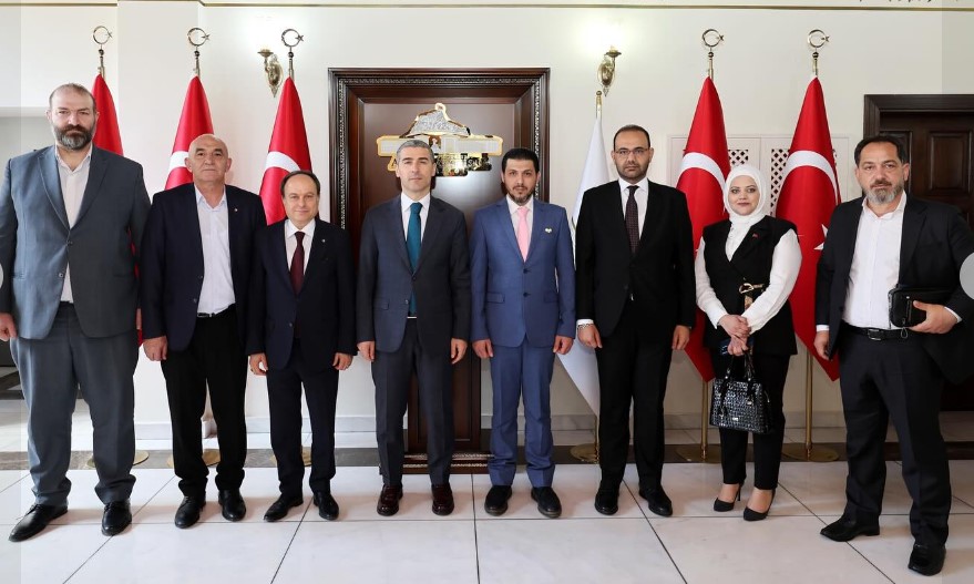 Afyonkarahisar’da Uluslararası Tarım İş Birliği: Şam Heyeti Vali Aktaş’ı Ziyaret Ett