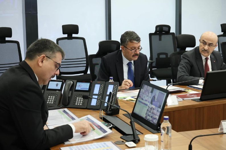 Vali Dr. Naci Aktaş, İçişleri Bakanı Mustafa Çiftçi Başkanlığındaki Güvenlik Toplantısına Katıldı