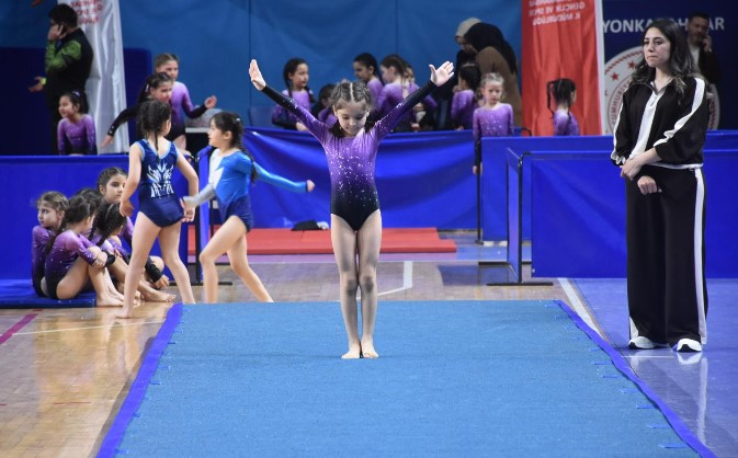 Okul Sporları Cimnastik Müsabakaları Tamamlandı