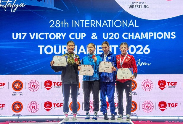 Afyonkarahisarlı Sporcular Antalya’daki Uluslararası Güreş Zafer Kupası’nda Milli Takımı Temsil Etti