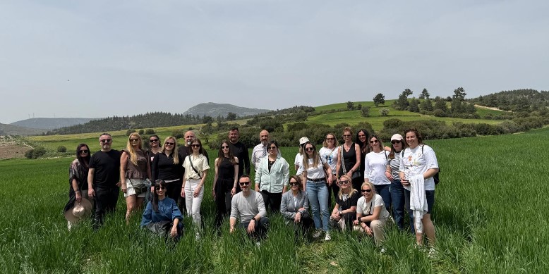 AVRUPALI ÖĞRETMENLER TARIMI YERİNDE İNCELEDİ