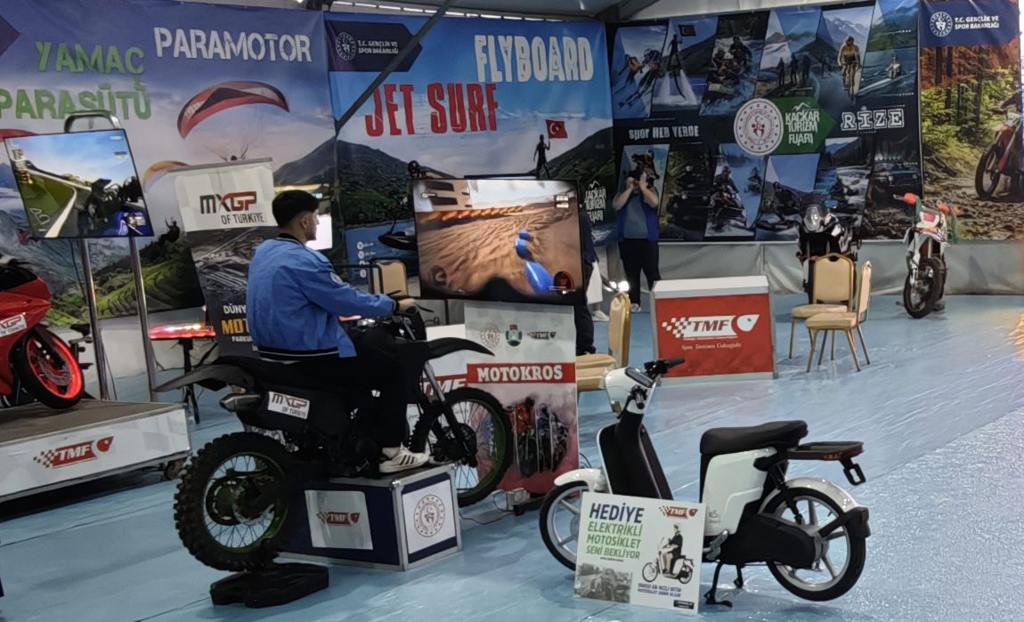MXGP HEYECANI KAÇKAR TURİZM FUARI’NA TAŞINDI
