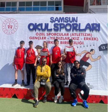 Afyonkarahisarlı Özel Sporcular Samsun’da Zirveyi Bırakmadı