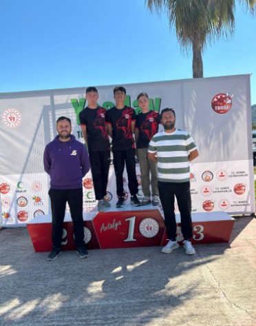 Afyonkarahisar’dan Petankta Türkiye Derecesi