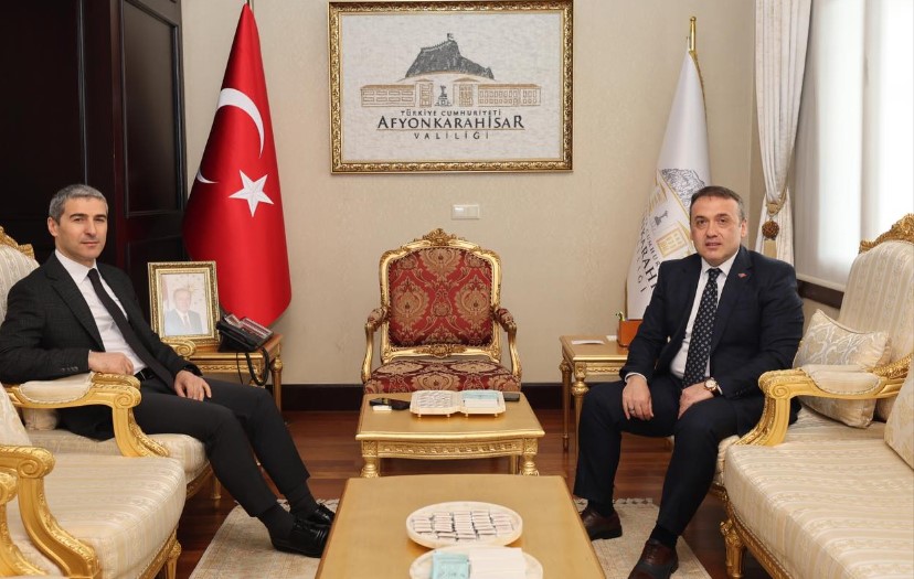 Bilecik Valisi Faik Oktay Sözer’den Afyonkarahisar Valisi Dr. Naci Aktaş’a Ziyaret