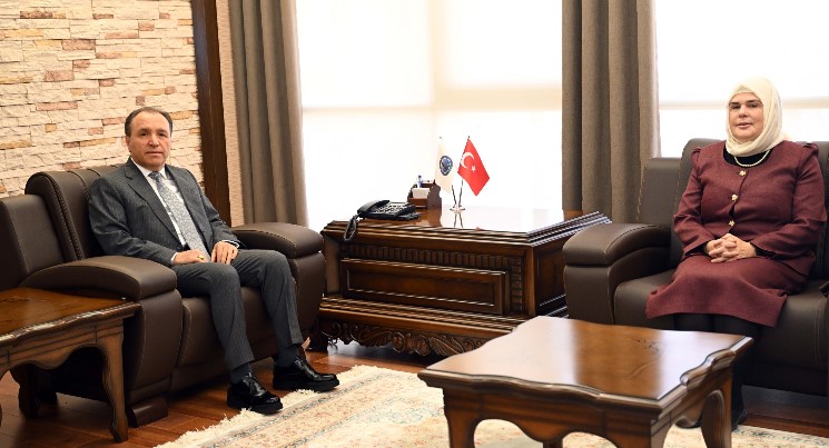 KADINANALAR KÜLTÜR DERNEĞİ’NDEN AKÜ REKTÖRLÜĞÜ’NE ZİYARET - 2