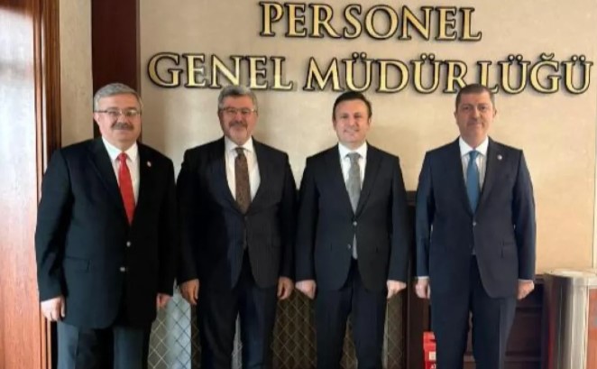 Millet vekillerinden Personel Genel Müdürlüğü görevine başlayan Mehmet Gökhan Zengin’e Ziyaret
