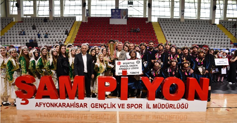 Afyonkarahisar’da Halk Oyunları Türkiye Şampiyonası Tamamlandı