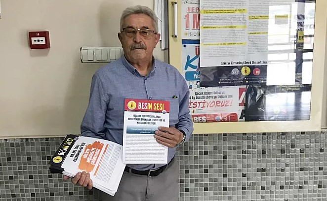 MEZARDA EMEKLİLİĞE, KAYIT DIŞI ÜCRETE VE SEFALETE HAYIR!