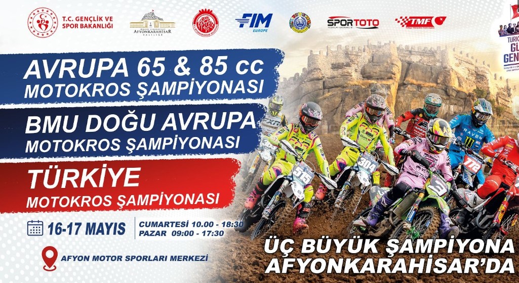 19 MAYIS COŞKUSU MOTOKROS HEYECANIYLA YAŞANACAK