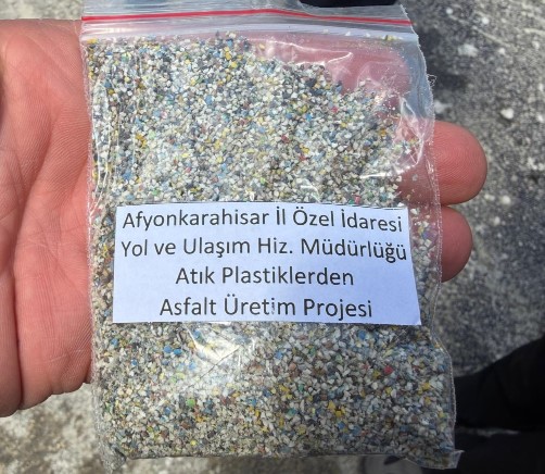 ÇEVRE DOSTU PROJEMİZ ‘ATIK PLASTİKTEN ÜRETİLEN ASFALT’