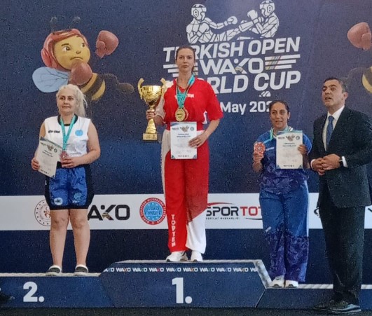 Afyonkarahisarlı Sporcu Fatma Kaya Dünya Üçüncüsü Oldu