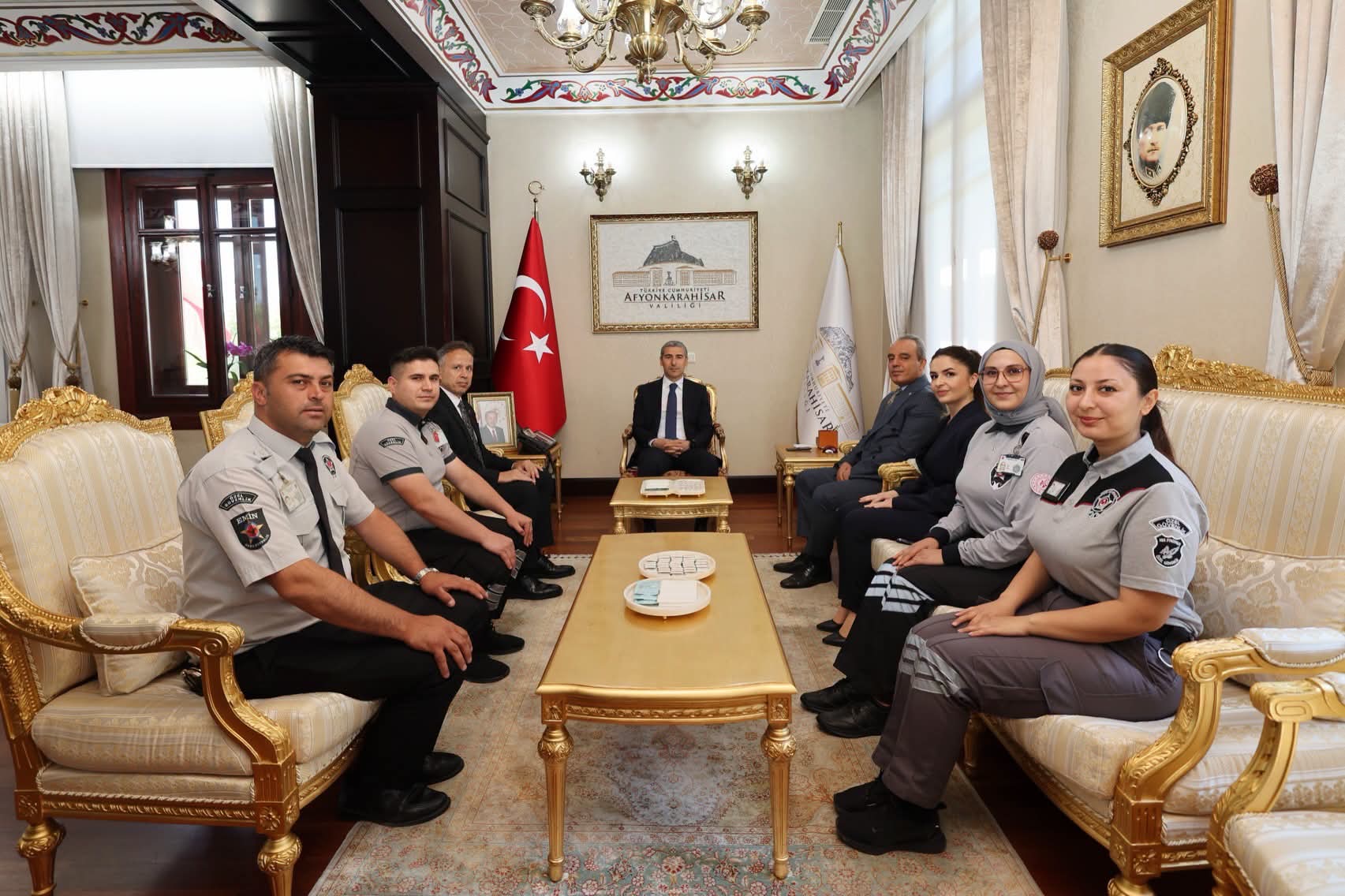 Özel Güvenlik Haftası kapsamında Vali Aktaş’a ziyaret