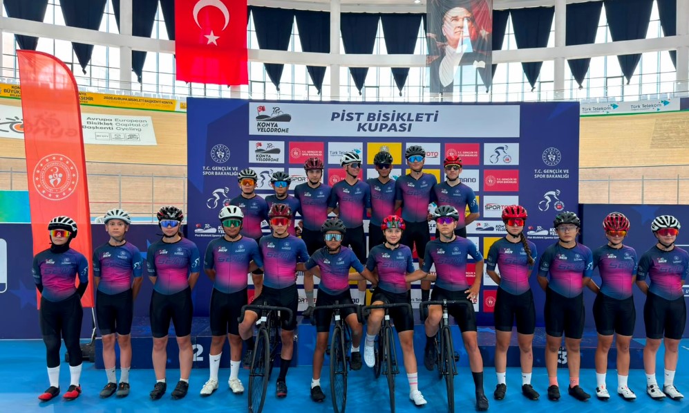 Konya Velodromu’nda Geleceğin Şampiyonları Piste Çıktı: 200 Sporcu Konya’da Buluştu