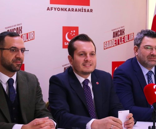 Saadet partisinden basına kutama mesajı