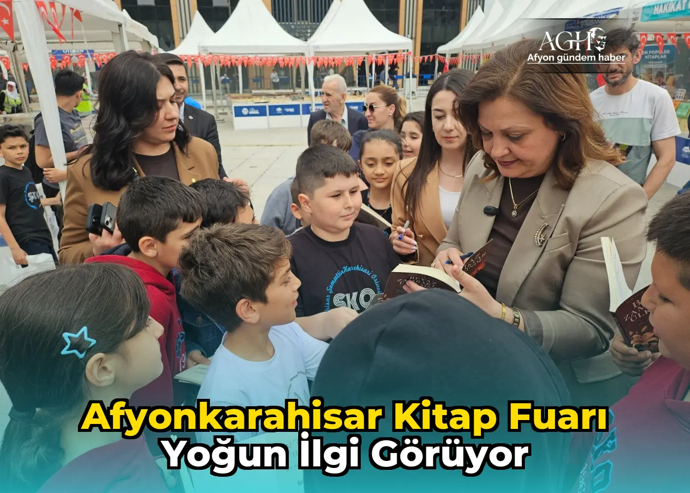 Afyonkarahisar Kitap Fuarı Yoğun İlgi Görüyor