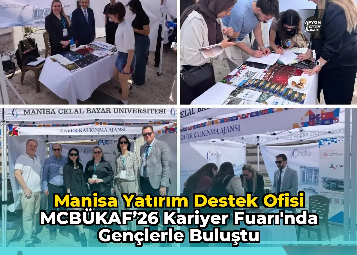 Manisa Yatırım Destek Ofisi MCBÜKAF’26 Kariyer Fuarı'nda Gençlerle Buluştu
