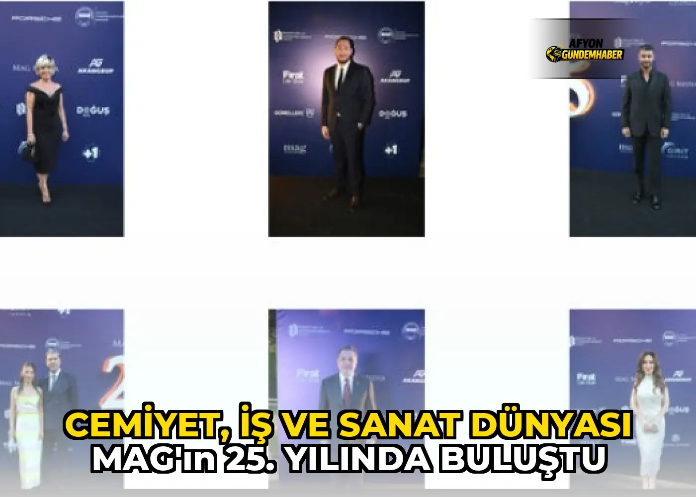 CEMİYET, İŞ VE SANAT DÜNYASI MAG’IN 25. YILINDA BULUŞTU
