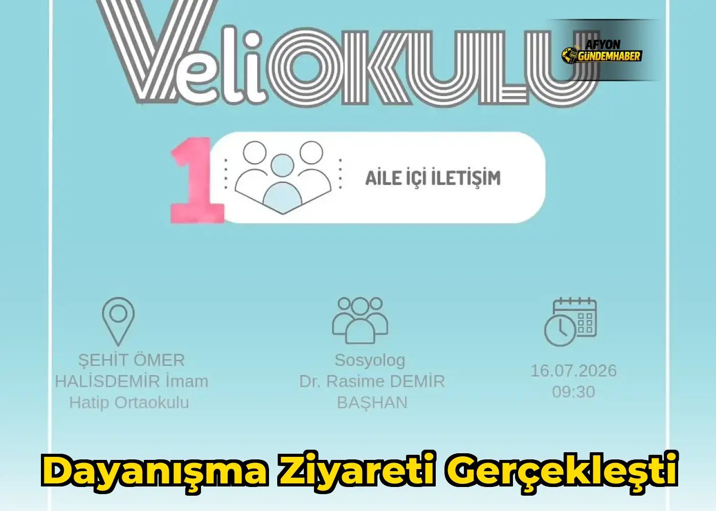 Dayanışma Ziyareti Gerçekleşti