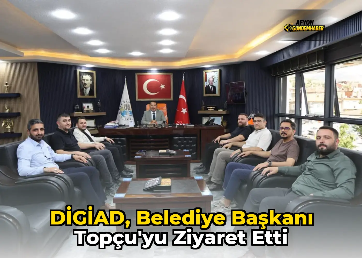 DİGİAD, Belediye Başkanı Topçu'yu ziyaret etti