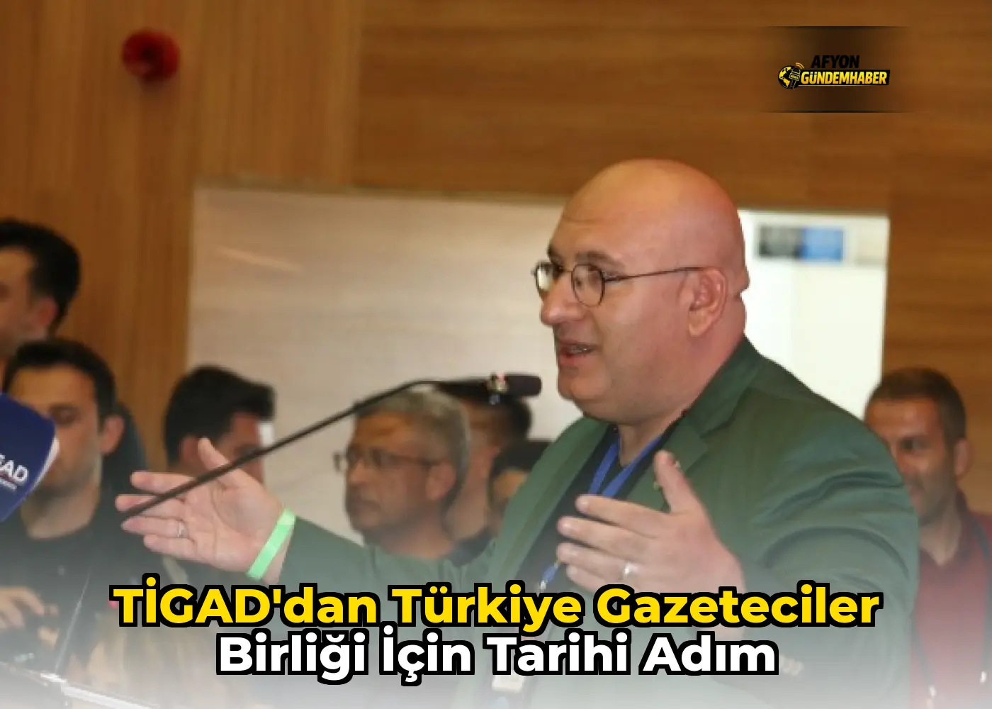 TİGAD’dan Türkiye Gazeteciler Birliği İçin Tarihi Adım